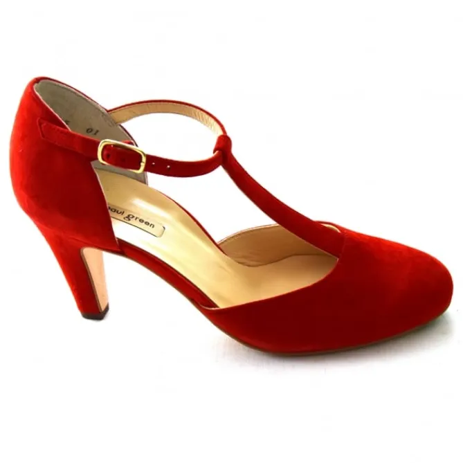 Women Paul Green Heels & Courts^ADELE SUEDE LADIES DRESS COURT SHOE