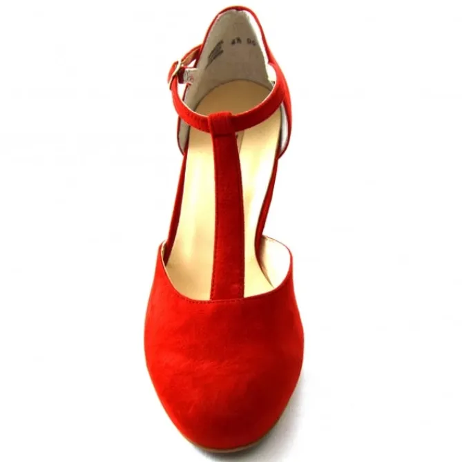 Women Paul Green Heels & Courts^ADELE SUEDE LADIES DRESS COURT SHOE