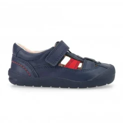 BOY Start-rite Casual Shoes^BUMBLE NAVY LEAT BOYS SHOE