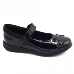 Clarks School Shoes^CLA Etch Beam K GIRL'S SCHOOL SHOE