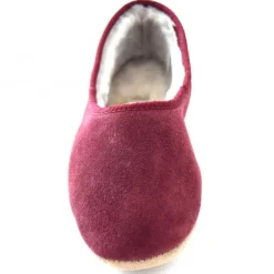 Women Draper Slippers^ELLEN LADIES SHEEPSKIN LINED SUEDE SLIPPER