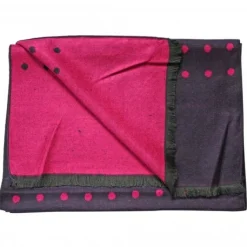 Women Swole Panda Accessories & Shoe Care^NAVY/PINK SPOT SCARF