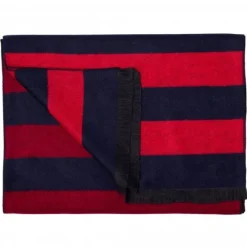 Women Swole Panda Accessories & Shoe Care|Accessories & Shoe Care^RED/BURGUNDY STRIPE SCARF